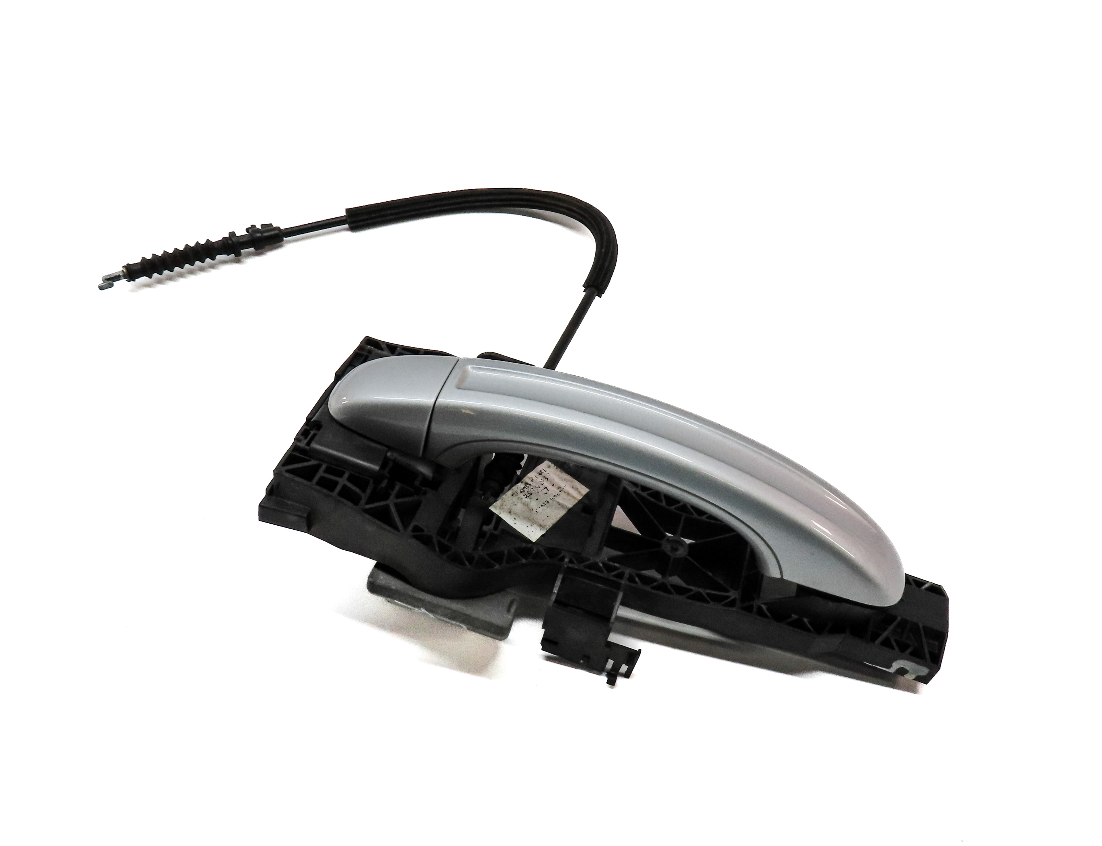 2007-2015 AUDI Q7 (4L) LEFT SIDE REAR EXTERIOR DOOR HANDLE (Silver) — exact item pictured